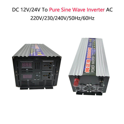 AC 220V 50Hz 순수 사인파 오프 그리드 인버터 8000W에 대한 중국 공급자 8 kw DC 12V 24V 48V 60V